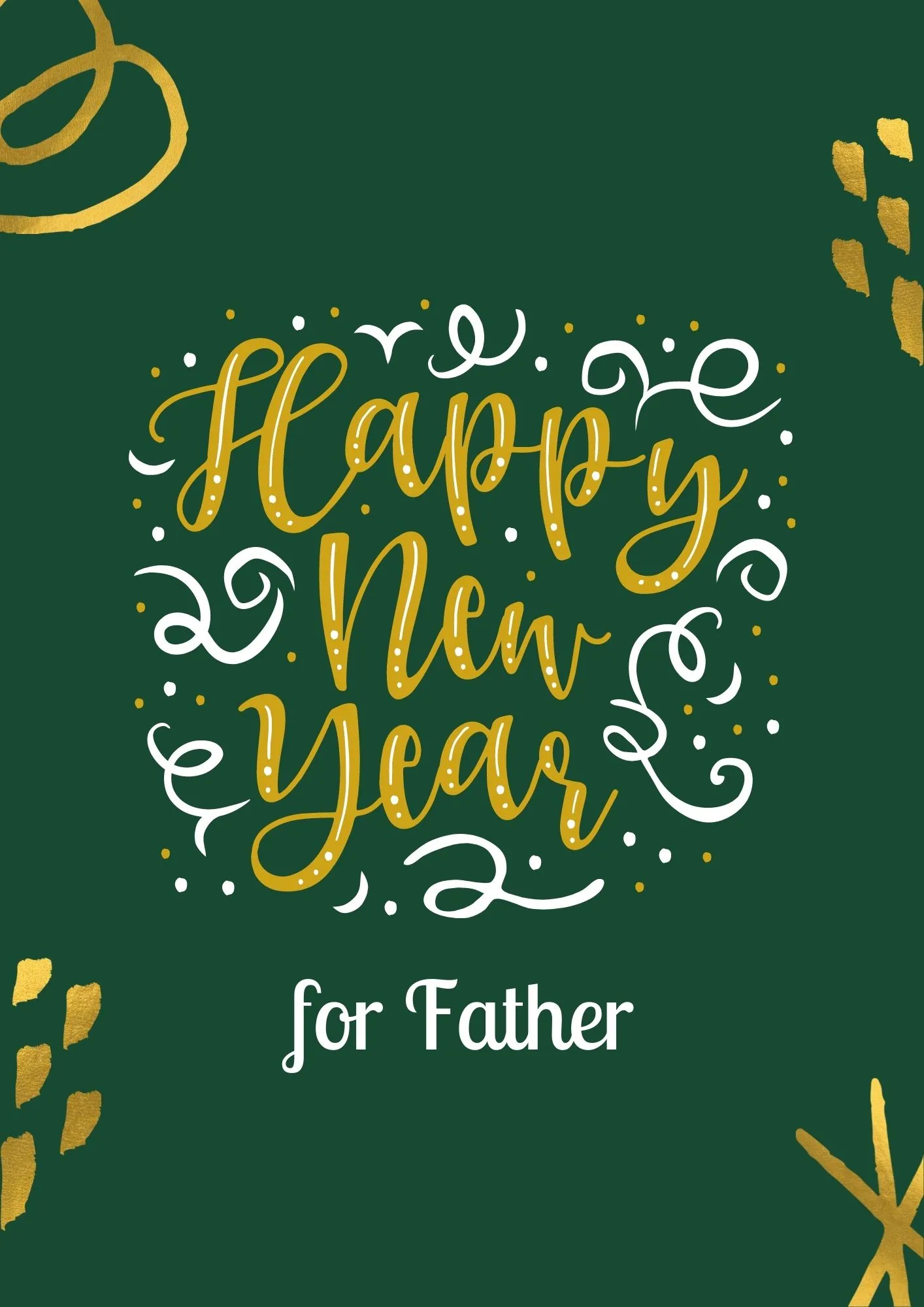 Merry christmas Cards for Father